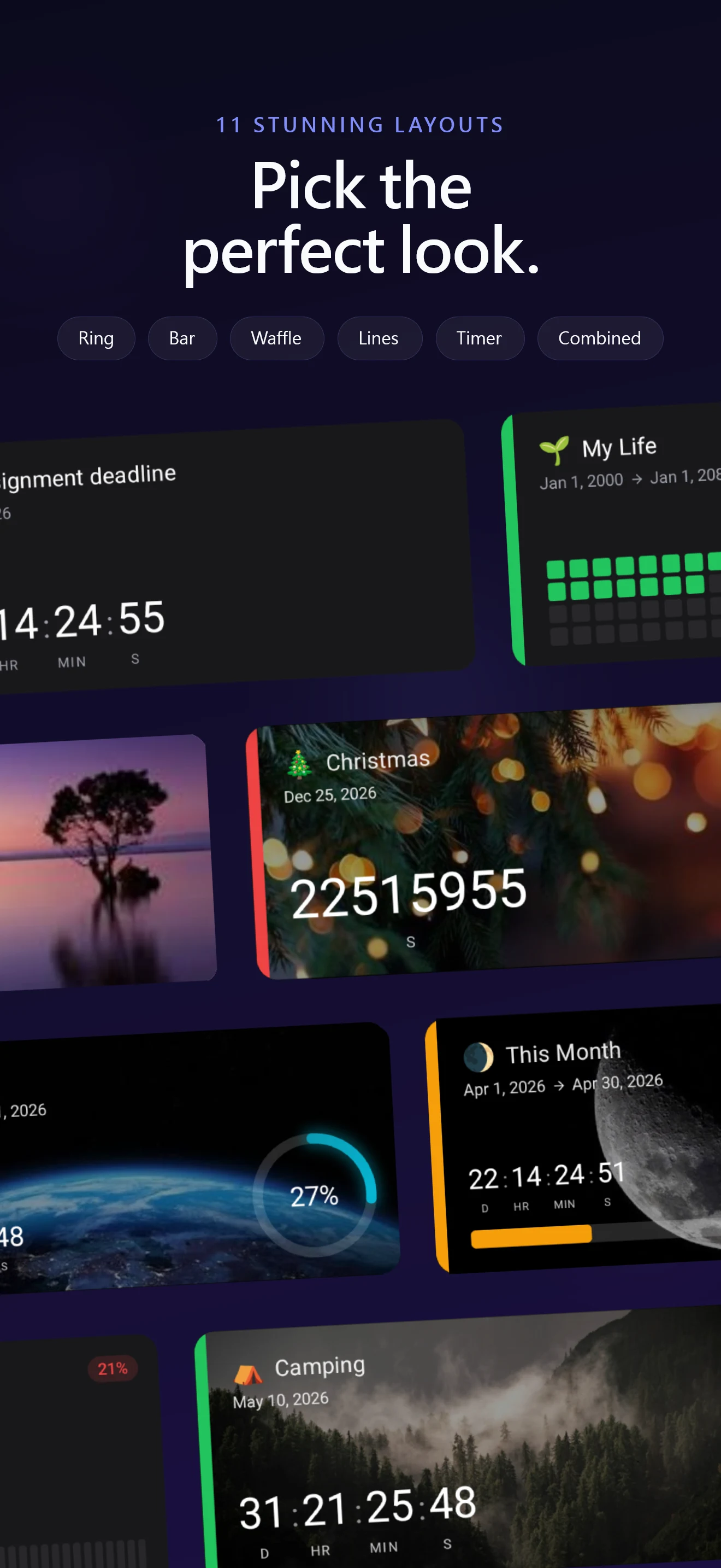 countdawns - Countdown Widget screenshot